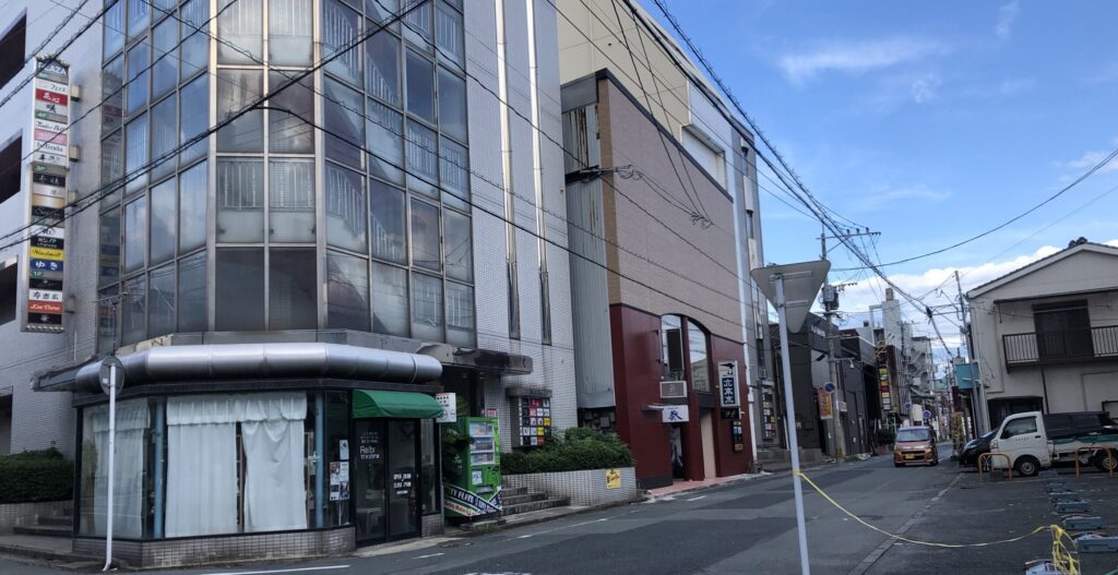 大牟田市の繁華街